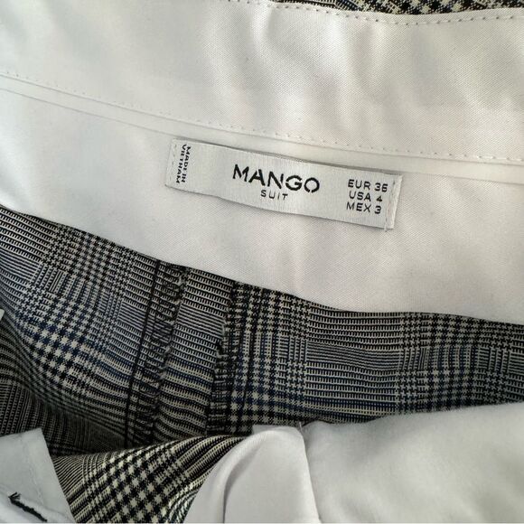 Mango Prince of Wales Suit Pants - Picture 11 of 14